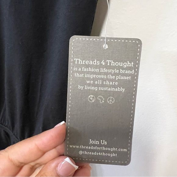 Threads for Thought Black Sleeveless Dress - Picture 6 of 7